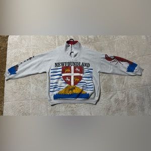 Semi zip pull over sweater NEWFOUNDLANDER